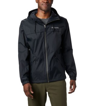 Columbia Muške Jakne - Oroville Creek Lined Tall Crne | CQYU-80196